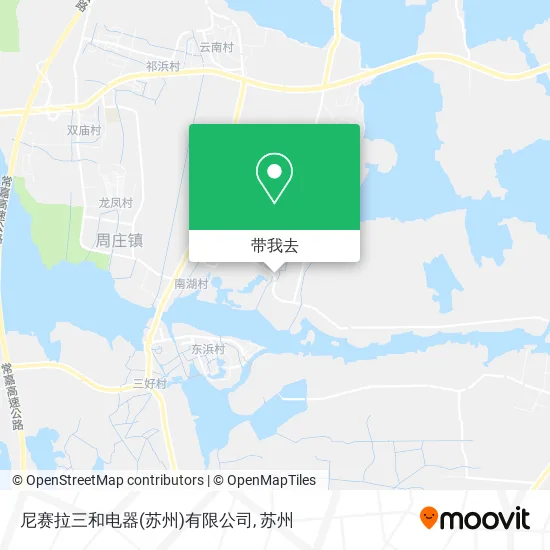 尼赛拉三和电器(苏州)有限公司地图