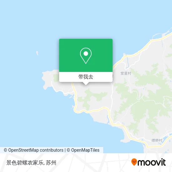 景色碧螺农家乐地图