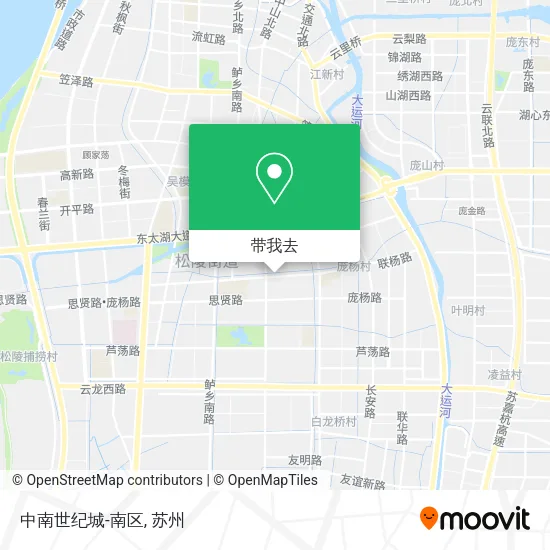 中南世纪城-南区地图