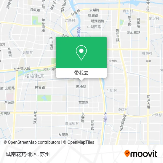 城南花苑-北区地图