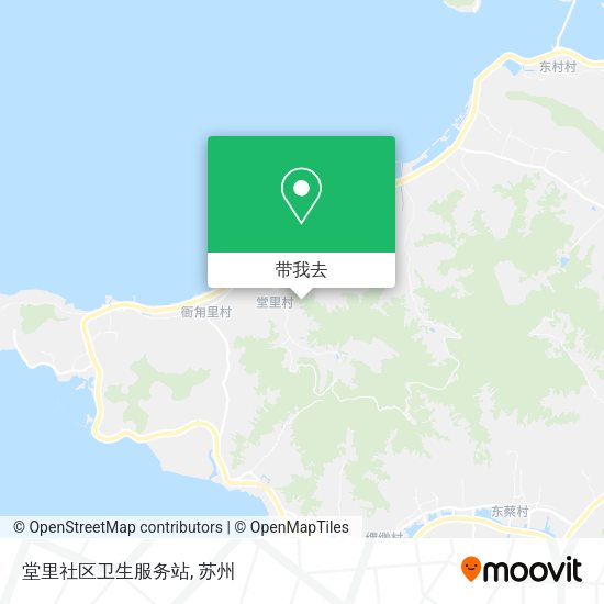堂里社区卫生服务站地图