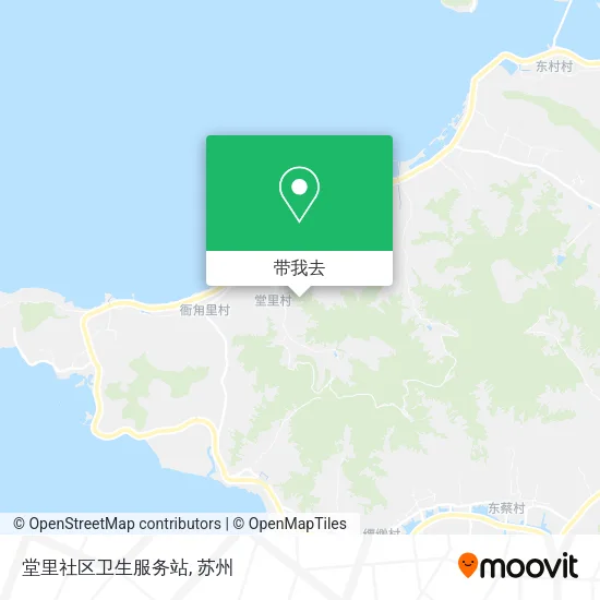 堂里社区卫生服务站地图