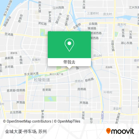 金城大厦-停车场地图