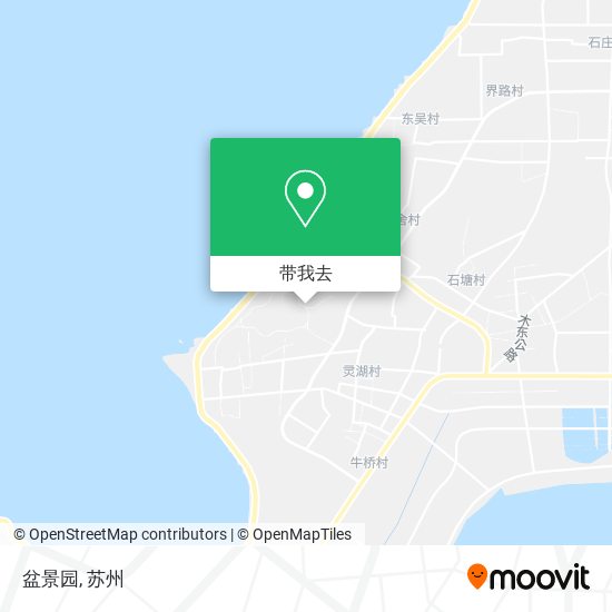 盆景园地图