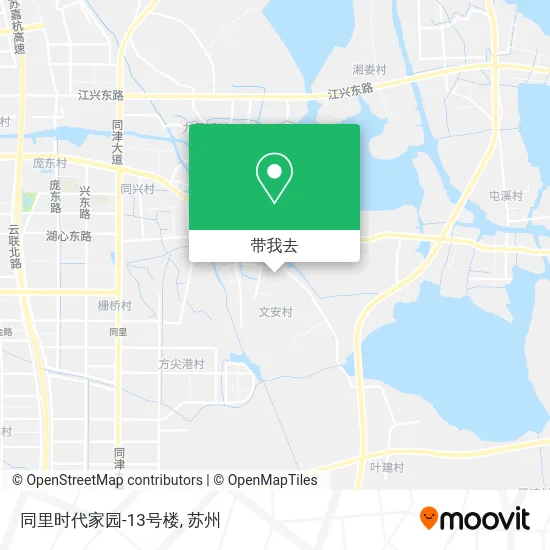 同里时代家园-13号楼地图