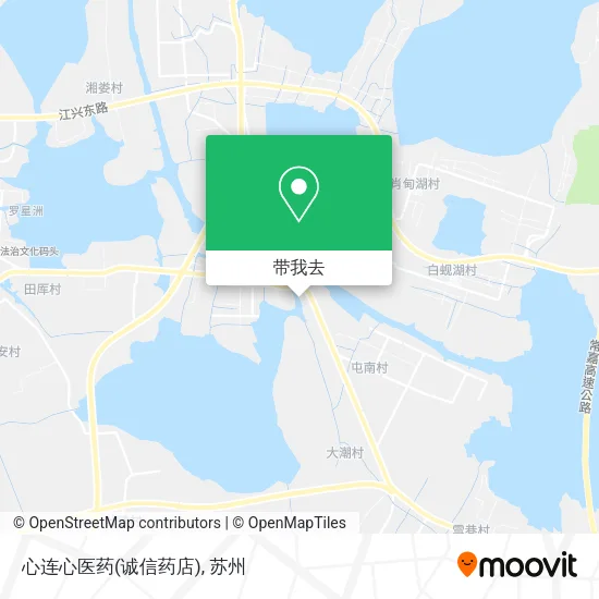 心连心医药(诚信药店)地图