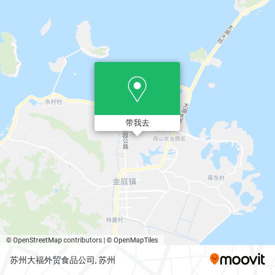 苏州大福外贸食品公司地图