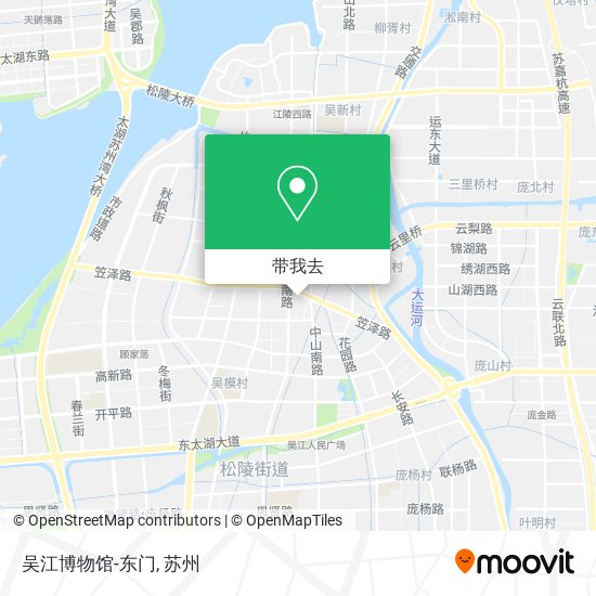 吴江博物馆-东门地图