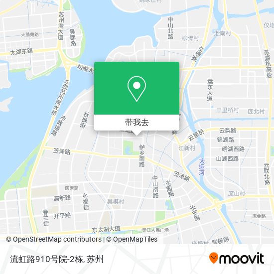 流虹路910号院-2栋地图