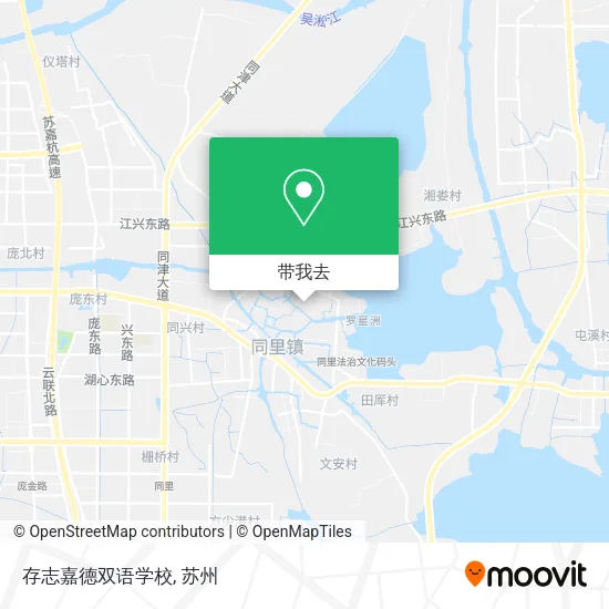 存志嘉德双语学校地图