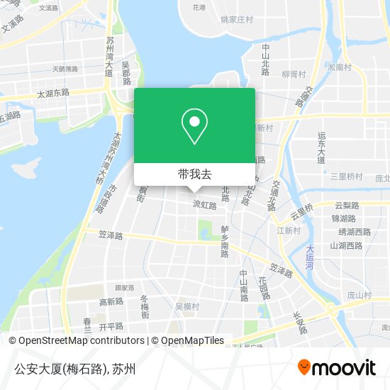 公安大厦(梅石路)地图