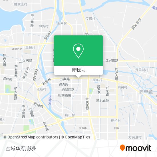 金域华府地图