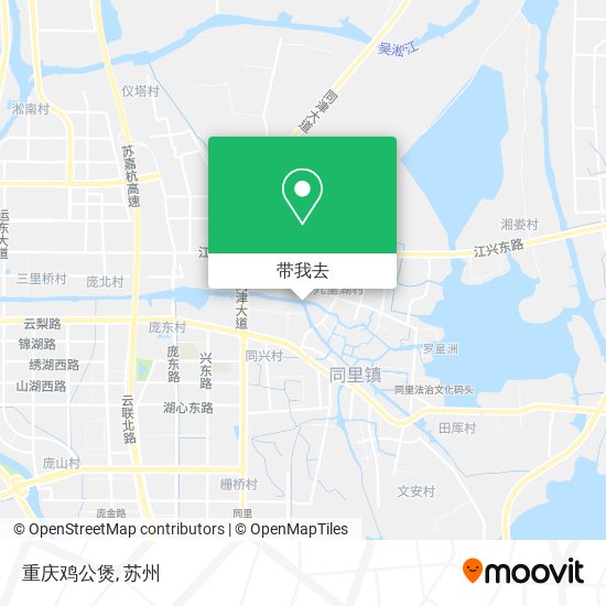 重庆鸡公煲地图