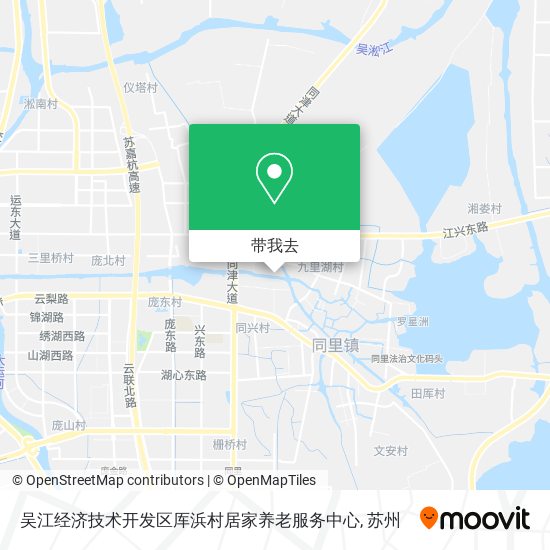 吴江经济技术开发区厍浜村居家养老服务中心地图