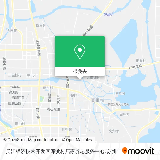 吴江经济技术开发区厍浜村居家养老服务中心地图