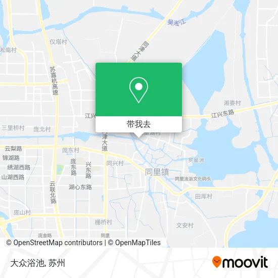 大众浴池地图