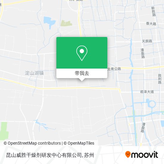 昆山威胜干燥剂研发中心有限公司地图