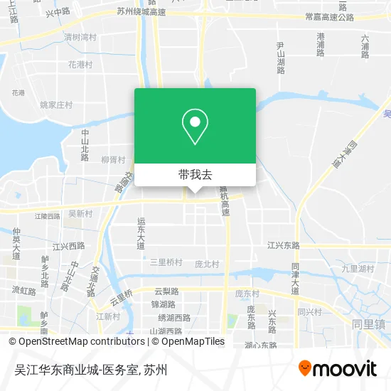吴江华东商业城-医务室地图