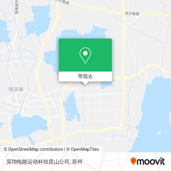 昊翔电能运动科技昆山公司地图