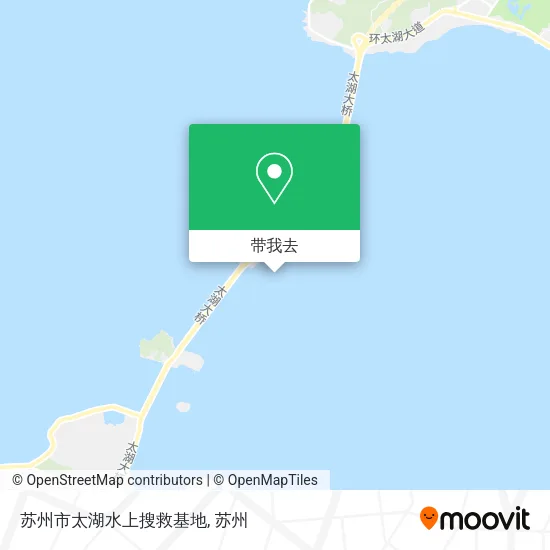 苏州市太湖水上搜救基地地图