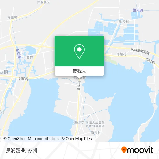 昊润蟹业地图