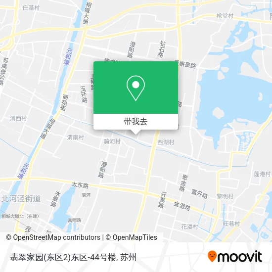 翡翠家园(东区2)东区-44号楼地图