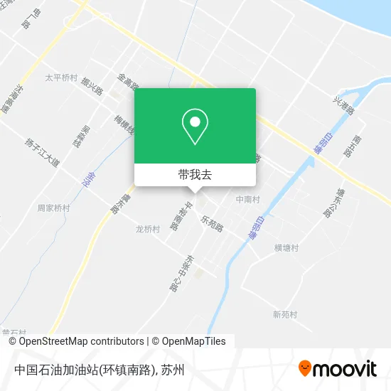 中国石油加油站(环镇南路)地图