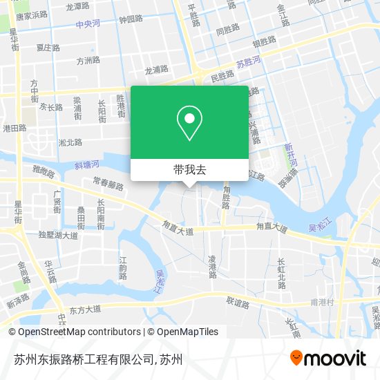 苏州东振路桥工程有限公司地图