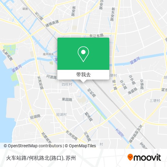 火车站路/何杭路北(路口)地图