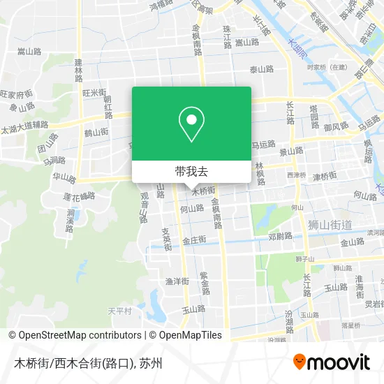 木桥街/西木合街(路口)地图