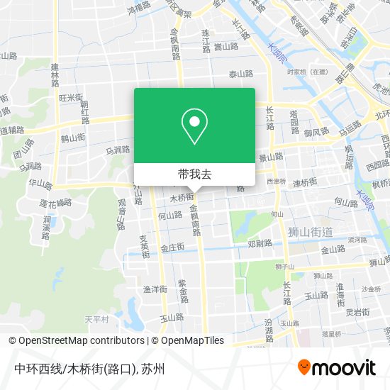 中环西线/木桥街(路口)地图