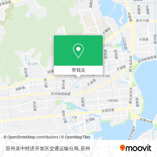 苏州吴中经济开发区交通运输分局地图