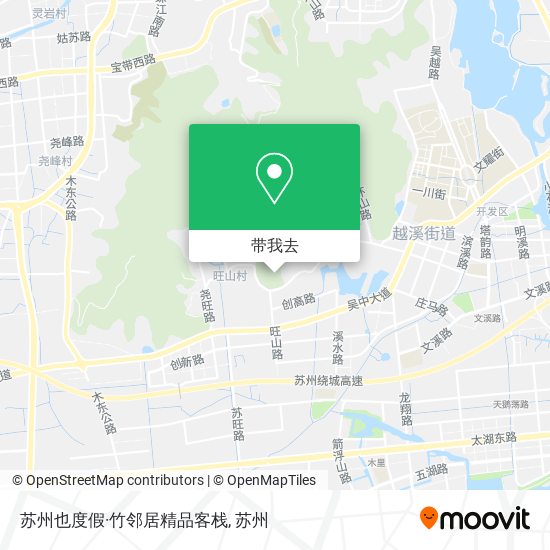 苏州也度假·竹邻居精品客栈地图