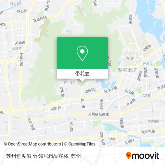 苏州也度假·竹邻居精品客栈地图