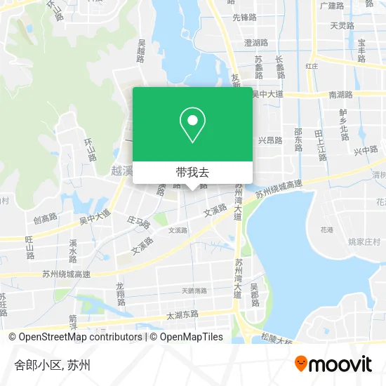 舍郎小区地图