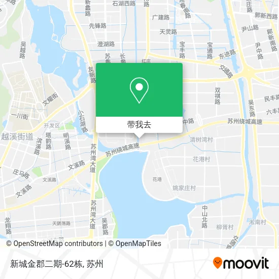 新城金郡二期-62栋地图
