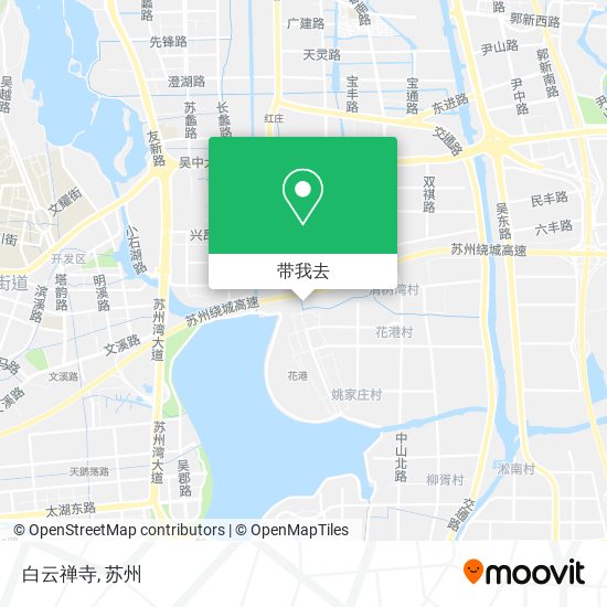 白云禅寺地图