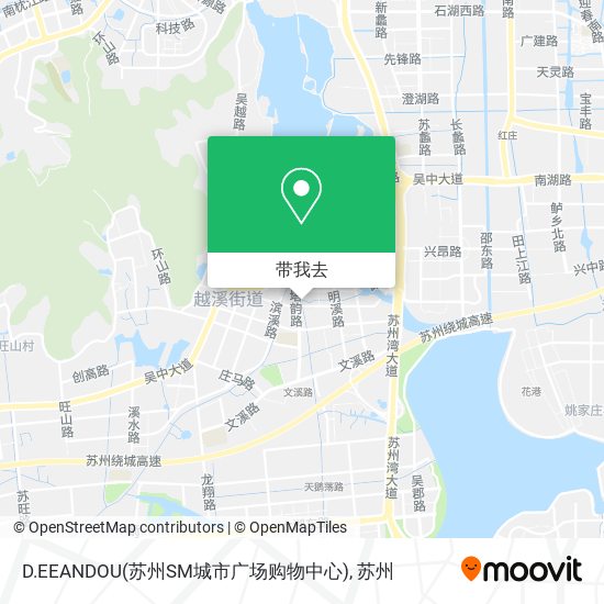 D.EEANDOU(苏州SM城市广场购物中心)地图