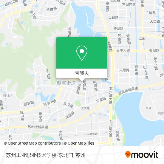 苏州工业职业技术学校-东北门地图