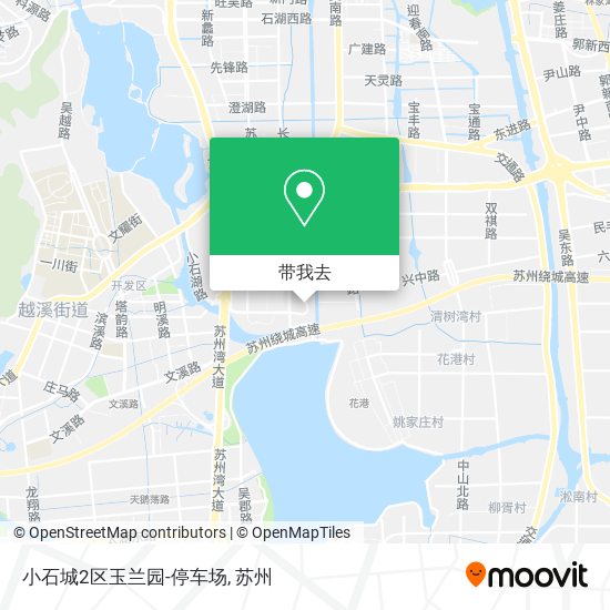 小石城2区玉兰园-停车场地图