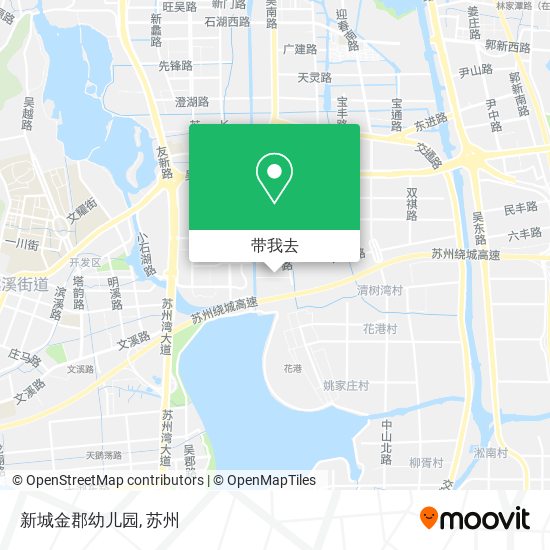 新城金郡幼儿园地图