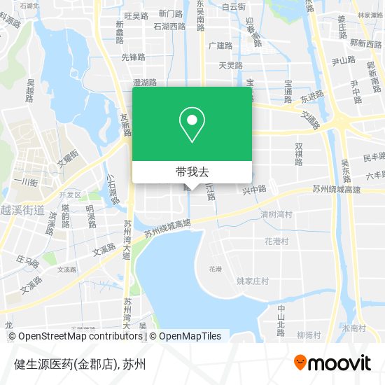 健生源医药(金郡店)地图