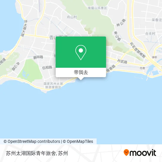 苏州太湖国际青年旅舍地图