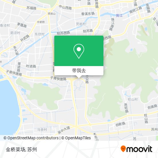 金桥菜场地图