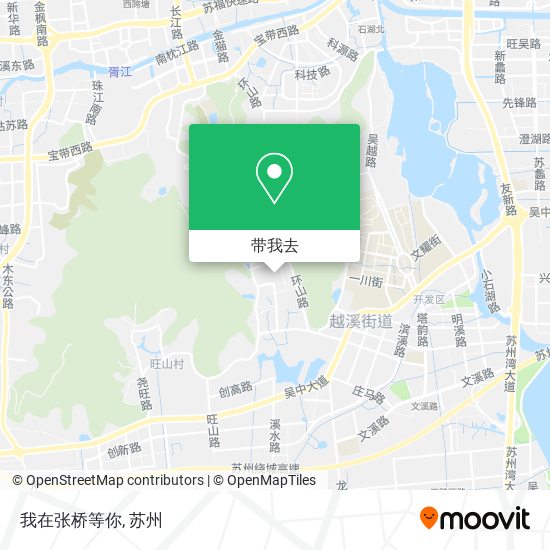 我在张桥等你地图