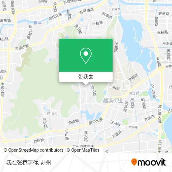 我在张桥等你地图