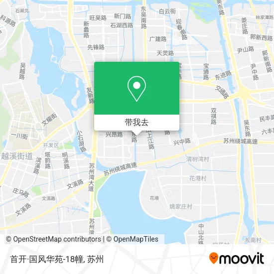 首开·国风华苑-18幢地图