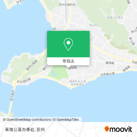 蒋墩公墓办事处地图