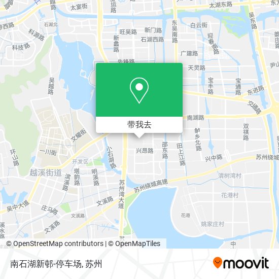 南石湖新邨-停车场地图