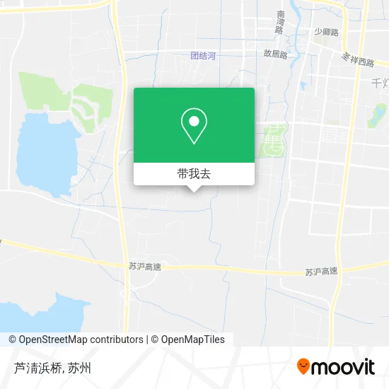 芦淸浜桥地图